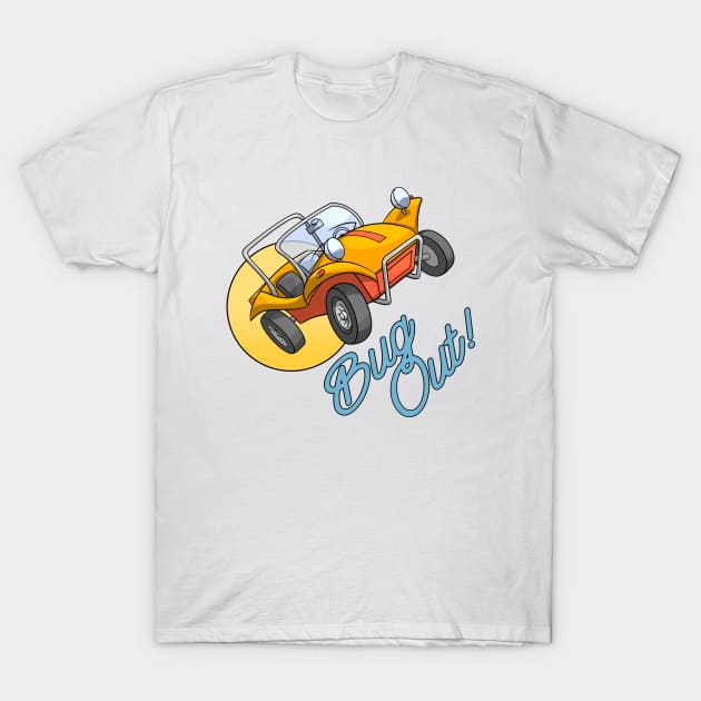 Bug Out! T-Shirt by CFouldsArt